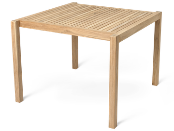 AH902 Outdoor Dining Table, square by Carl Hansen - view 3